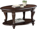 LKTART 42" Vintage Oval Coffee Table by LKTART