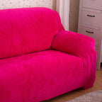 vctops 1-Piece Velvet Plush Stretch Chair Sofa Slipcover Soft Fuzzy Fluffy - Image 5