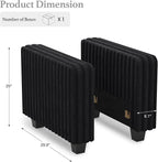 Belffin Plush Corduroy Modular Sectional Sofa Armrest Part Module - Image 3