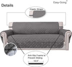 Easy-Going Reversible Couch Cover, 2 Cushion Sofa, Slipcover - Image 3