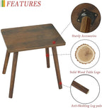 AWASEN Side Table, Small Wood End Table Living Room, Mini Bed Side Table Modern - Image 4