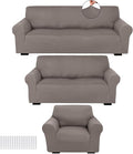 Peryiter 3 Pcs Couch and Loveseat Covers Set Sofa Cover by Peryiter