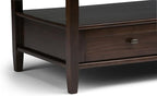 SIMPLIHOME Warm Shaker Solid Wood Transitional-Style 48-inch Wide Coffee Table - Image 9