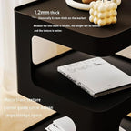 Modern Metal Side Table with Storage, Small End Table - Image 5