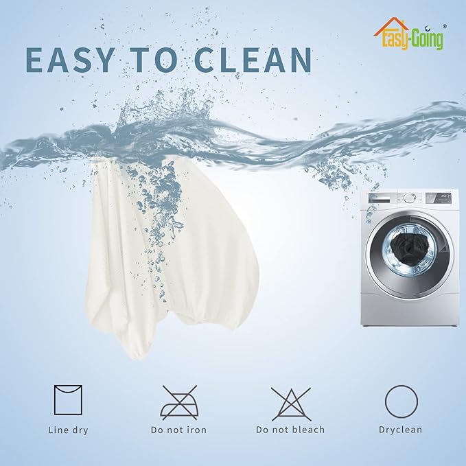 Easy-Going Stretch 2 Pieces Couch Cushion Cover - Image 6
