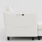Ball & Cast 141.5" Large 6-Seater U-Shaped Sectional Sofa Bed - Image 8