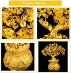 Feng Shui Decor Money Tree Crystal Chinese Decorations Money Tree for Wealth and Good Luck - Image 5
