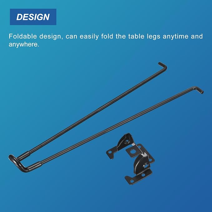 uxcell Folding Table Legs - Image 3
