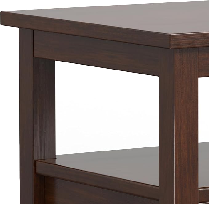 SIMPLIHOME Warm Shaker End Table - Image 9