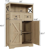 Befrases Natural Wood Storage Cabinet - Image 2