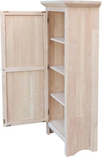 Single Jelly Cabinet, Solid Parawood Construction, 22.8"W x 12.5"D x 51"H - Image 9