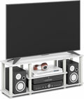 Furinno Turn-S-Tube TV Stand, 3-Tier No Tools 3D Entertainment Center by Furinno-FitsYourSpaceFitsYourBudget