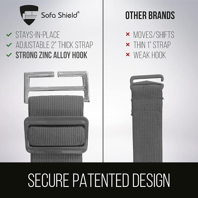 Sofa Shield Couch Slip Covers for Dogs, Reversible Furniture Protector - Image 7