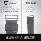 Sofa Shield® Couch Slip Covers for Dogs, Reversible Furniture Protector - Image 7