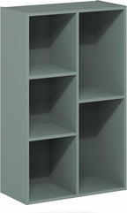 Furinno LUDER Book Shelf, 5-Cube Bookshelf, Reversible Bookcase, 9.4 x 19.5 x - Image 6