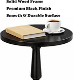 Round Side Table for Small Spaces - Image 4