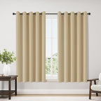 ChrisDowa Blackout Curtains for Bedroom and Living Room 70 Inches Wide | 2 by ChrisDowa