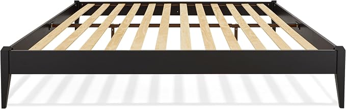 Bme Dinkee King Platform Bed Frame Wood 15 Inch - Image 4