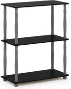 Furinno Turn-N-Tube 3-Tier Compact Multipurpose Shelf Display Rack - Image 5