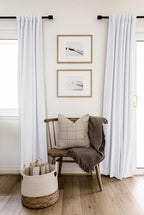 Faux Linen Total Blackout Curtains - Image 7
