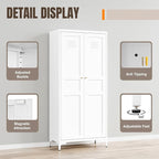 Yizosh Metal Storage Cabinet - Image 4