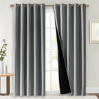 NICETOWN Full Shade Curtain Panels, Pair of Energy Smart & Noise Blocking Out by NICETOWN
