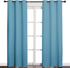 NICETOWN Window Treatment Thermal Insulated Solid Grommet Blackout by NICETOWN