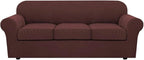H.VERSAILTEX 4 Piece Stretch Sofa Covers by HVERSAILTEX