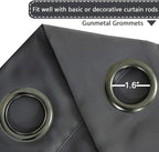 H.VERSAILTEX Blackout Patio Curtains 100 x 108 Inches - Image 4
