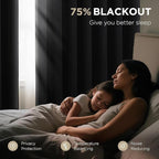 Joydeco 90 Inch Blackout Curtains - Image 3