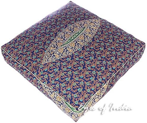 Mandala Floor Pillow Cover Meditation Cushion Seating Throw Hippie Round - Image 5