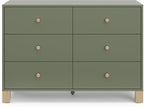 Storkcraft California 6-Drawer Double Dresser - Image 10