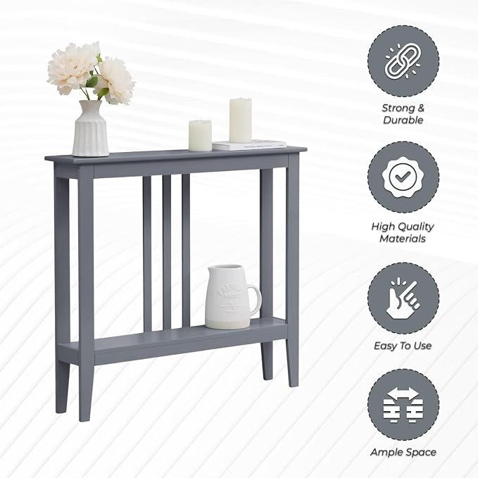 Kings Brand Furniture Narrow Console Table - Image 5
