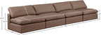 Meridian Furniture 188Brown-S156 Comfy Collection Modern | Contemporary - Image 3