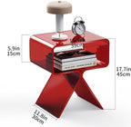 Acrylic Nightstand Side Table Modern Design Clear Home Decor Display End Table - Image 3