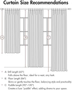 MIULEE Navy Blue Pinch Pleated 100% Blackout Linen Curtains 40x102 Inches | - Image 9
