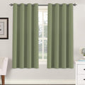 H.VERSAILTEX Window Treatment Blackout Thermal Insulated Room Darkening Solid by HVERSAILTEX