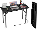 TEMI Small Computer Desk Folding Table by TEMI
