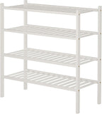 ROMGUAR CRAFT 4 Tier Bamboo Shoe Rack - Image 6