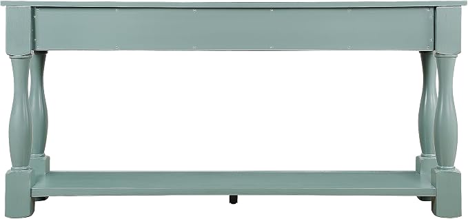 Knocbel Long Antique Entry Console Table - Image 5