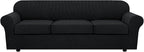 H.VERSAILTEX 4 Piece Stretch Sofa Covers by HVERSAILTEX