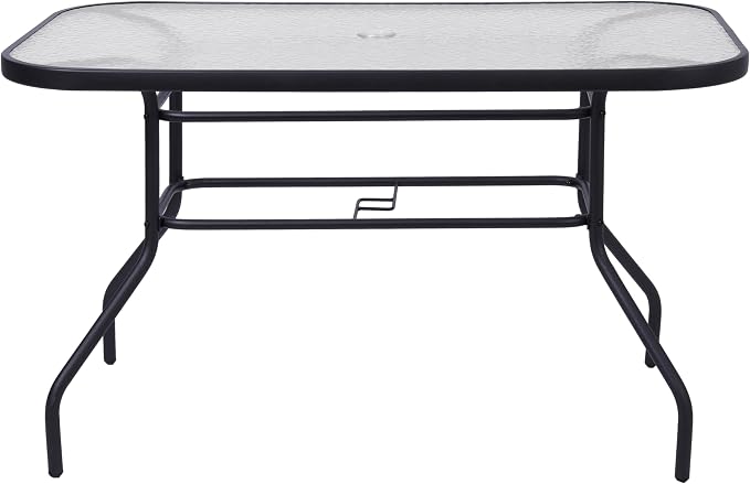 Flash Furniture Tory Rectangle Patio Table - Image 6