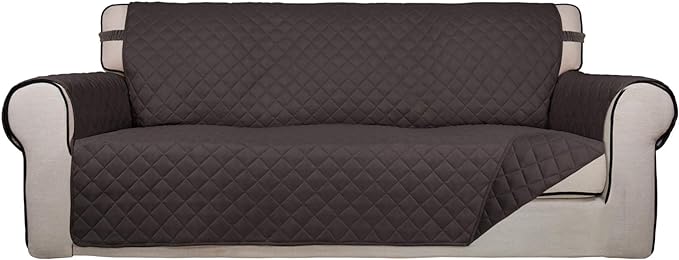 PureFit Reversible Quilted Sofa Cover Dog Couch Covers by PureFit