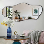 Large Irregular Mirror, Modern Organic Shaped Mirrors - Image 2
