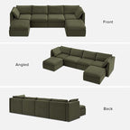 mopio Oversized Modular Sectional Sofa - Image 9
