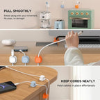6 Pack Cord Organizer Holder, 2026 New Adjustable Cable Organizer Clips - Image 6