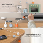6 Pack Cord Organizer Holder, 2026 New Adjustable Cable Organizer Clips - Image 6