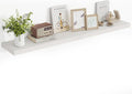 Acovy 55 Inch Floating Shelves, Wooden Shelves by Acovy