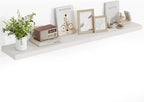 Acovy 55 Inch Floating Shelves, Wooden Shelves by Acovy