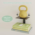 Floating Book Shelves for Wall, 4 Tier Invisible Floating Bookshelf, Vertical - Image 5